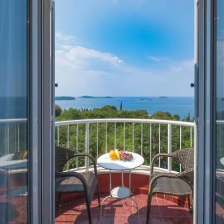 公寓 Panorama Dubrovnik A3 - Comfort One Bedroom With Balcony And Sea View *