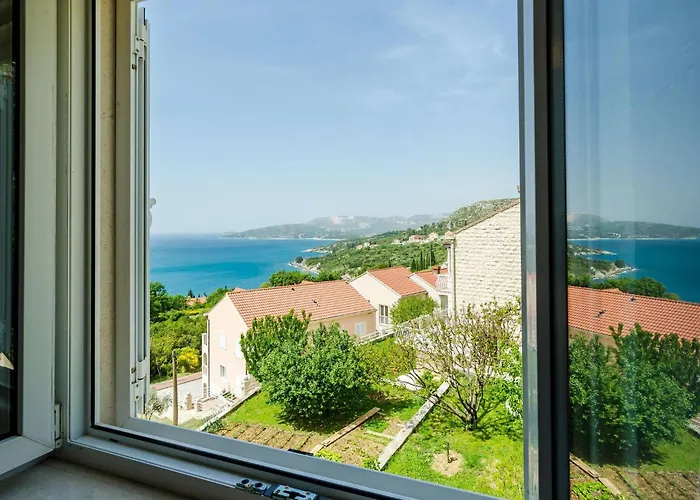 Panorama Dubrovnik A3 - Comfort One Bedroom With Balcony And Sea View * 믈리니
